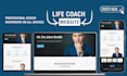 build life coaching website, coaching with consulting website