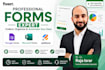 create google form, microsoft form, and jotform with automation and reporting