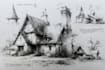 do architecture sketches in high quality