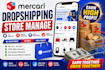 mercari dropshipping store manage