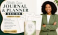 design editable canva journal planner and printable PDF