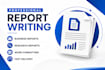 write professional research reports and documents