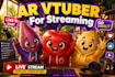 create custom 3d ar vtuber avatar filter for lens studio snap camera  streaming
