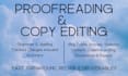 proofread and copy edit your document, essay, or blog post
