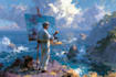 design cityscape oil painting illustration