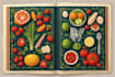 design a unique and custom cookbook cover