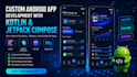 develop a custom android app with kotlin and jetpack compose