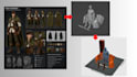 create, fix and optimize ai generated 3d models for print and games