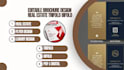 design a professional real estate brochure, luxury brochure, editable brochure