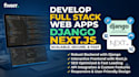develop web apps with django and next js