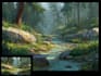 draw anime background, landscape illustrations