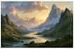 fantasy concept landscape illustrations