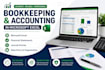 do bookkeeping, accounting, and finance
