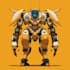 create custom mecha robot art