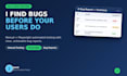 manual and automated playwright testing for your website