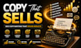 write high converting SEO website copy, landing pages and sales copy
