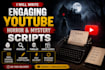 write engaging youtube horror and mystery scripts
