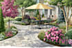 create your front garden backyard patio landscape design