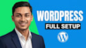install and setup your wordpress website