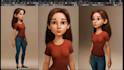 create 3d character model, rigging and 52 arkit blendshapes in blender, maya,c4d