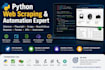 build a python web scraper using selenium, playwright or scrapy