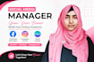 manage social media ads and canva design
