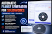 generate custom flange using automation