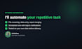 automate your repetitive task with a custom python script