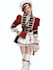 draw a fashion illustration, sketch, portrait