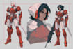 do mecha robot gundam illustrations