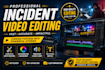 make a train incident video