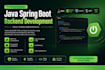 develop java spring boot rest API with postgresql and jwt authentication