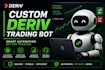 build, customize, fix, and automate your deriv trading bot