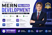 be your full stack web developer as a mern stack developer