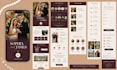 design a wedding website with rsvp and digital invitation