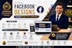 design professional facebook posts