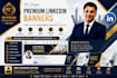 design professional linkedin banners