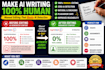 manually edit, proofread, and humanize ai generated content