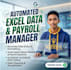 do excel data entry, create professional salary sheet and payroll