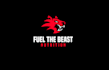 create fun fuel beast nutrition logo