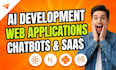 ai website, ai web application, saas app, and ai chatbot