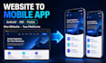 convert your website into android and ios mobile apps