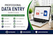 do accurate data entry, copy paste, excel data entry and web research