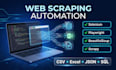 build reliable python web scraping, automation and data extraction script