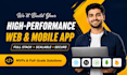develop ai software, full stack, web application, ai software developer ai web
