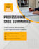 write effective case law summaries