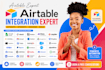 connect airtable to slack google workspace mailchimp typeform miro stripe twilio