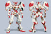 create anime inspired mecha character artwork