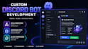 build a custom discord bot connected to your website or database