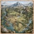 draw a wonderful custom fantasy map